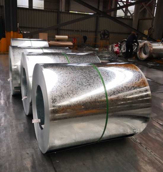 Galvanised steel coils
