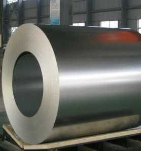 Galvanised skin pass steel coils